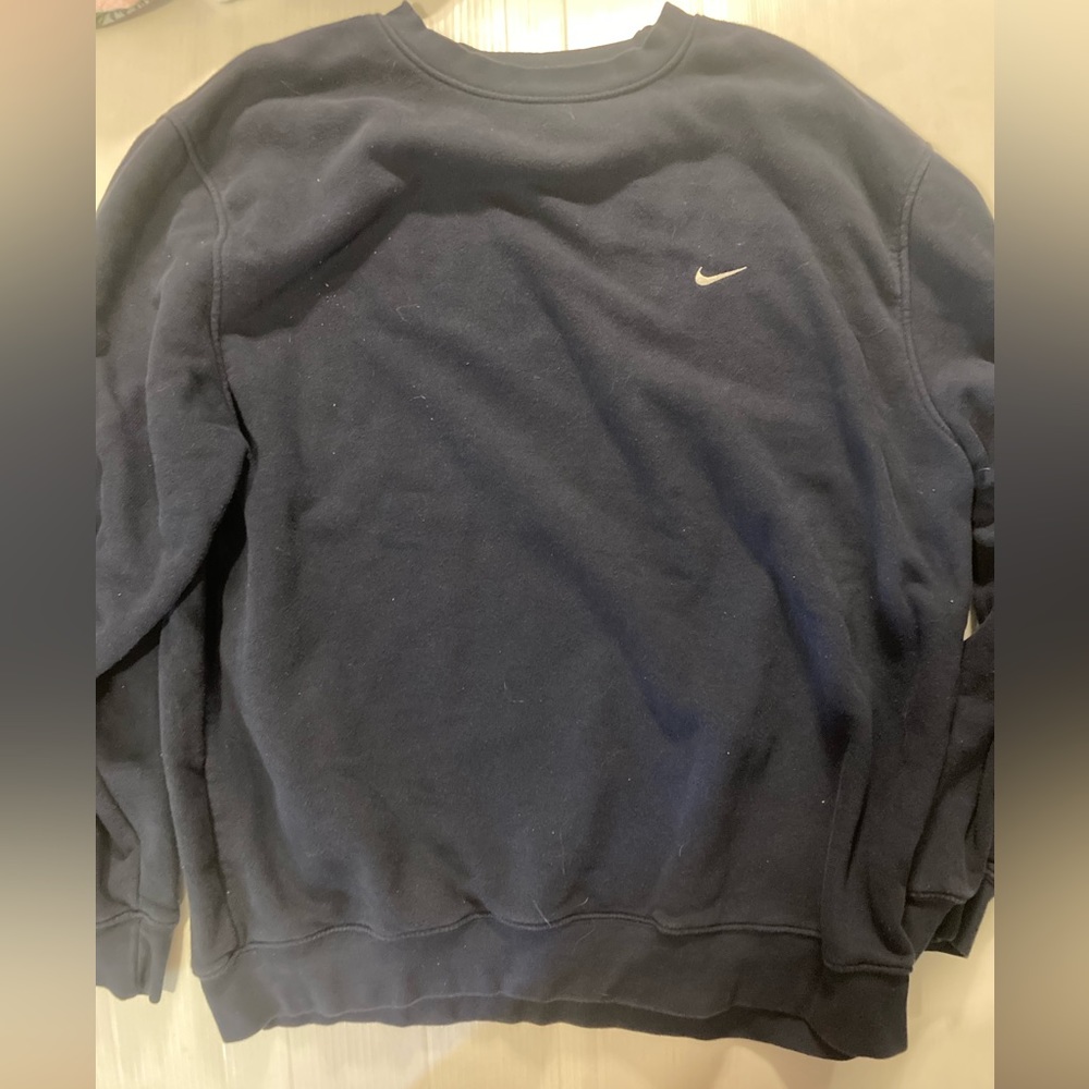 Vintage 90s Nike navy crewneck sweatshirt
